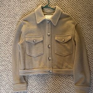 Wilfred Tan Wool Jacket
